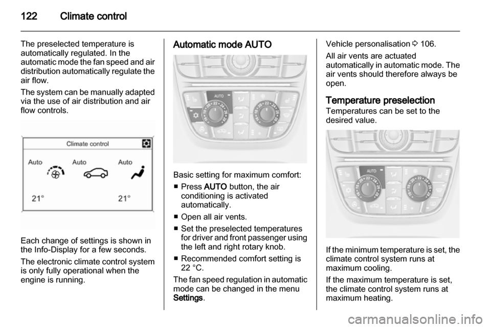 VAUXHALL MERIVA 2012.5  Owners Manual 