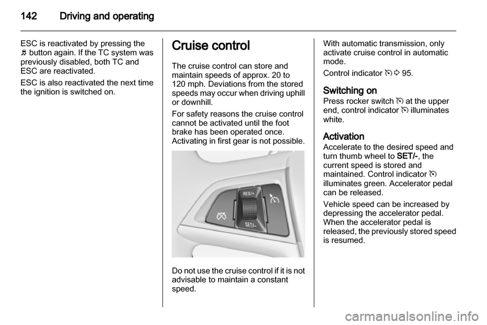 VAUXHALL MERIVA 2012.5  Owners Manual 