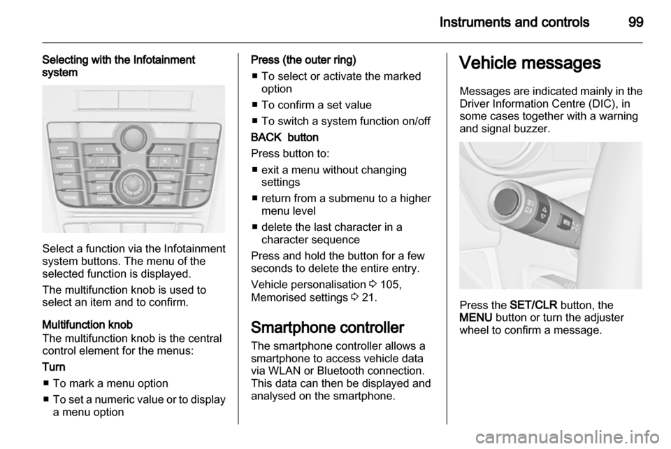 VAUXHALL MERIVA 2013  Owners Manual 