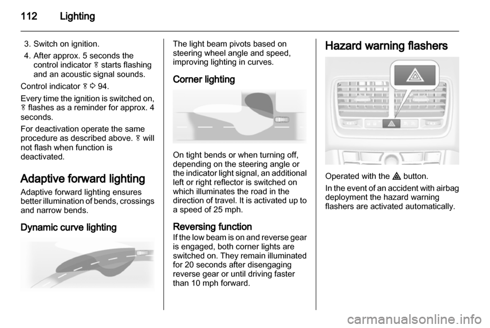 VAUXHALL MERIVA 2013  Owners Manual 