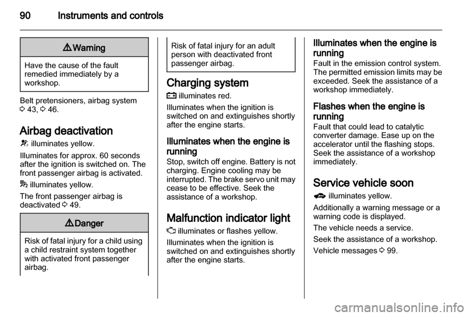 VAUXHALL MERIVA 2013  Owners Manual 