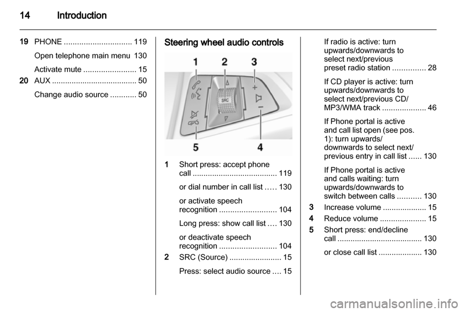 VAUXHALL MERIVA 2013.5  Infotainment system 