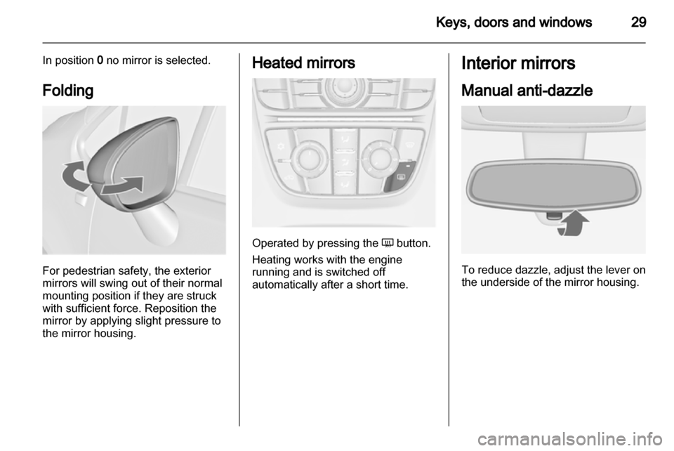 VAUXHALL MERIVA 2013.5  Owners Manual 