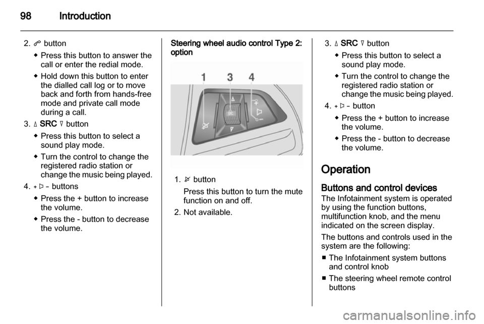 VAUXHALL MOKKA 2013  Infotainment system 