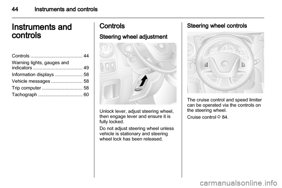 VAUXHALL MOVANO_B 2010.5  Owners Manual 