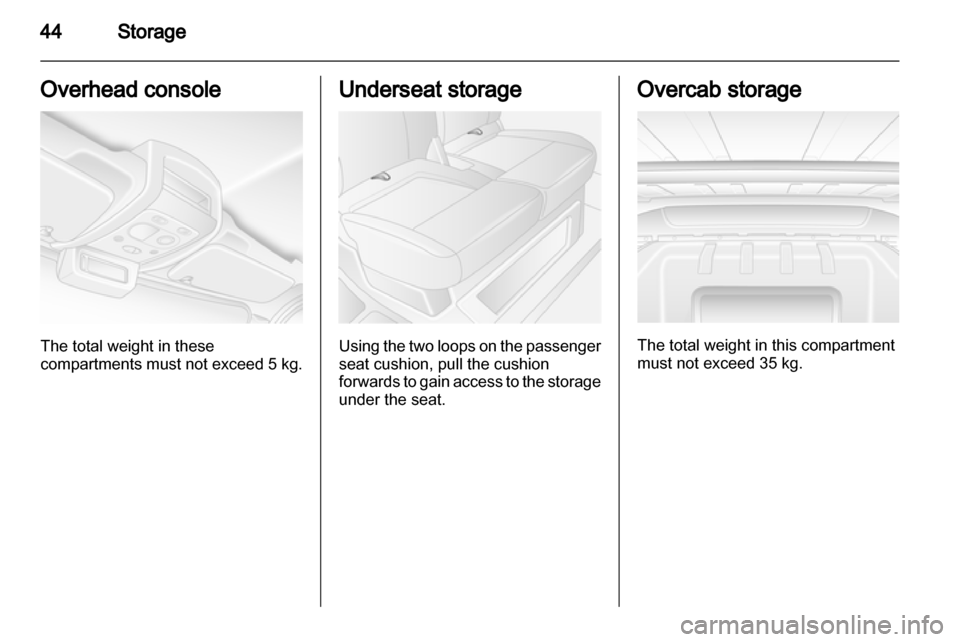 VAUXHALL MOVANO_B 2010.75  Owners Manual 