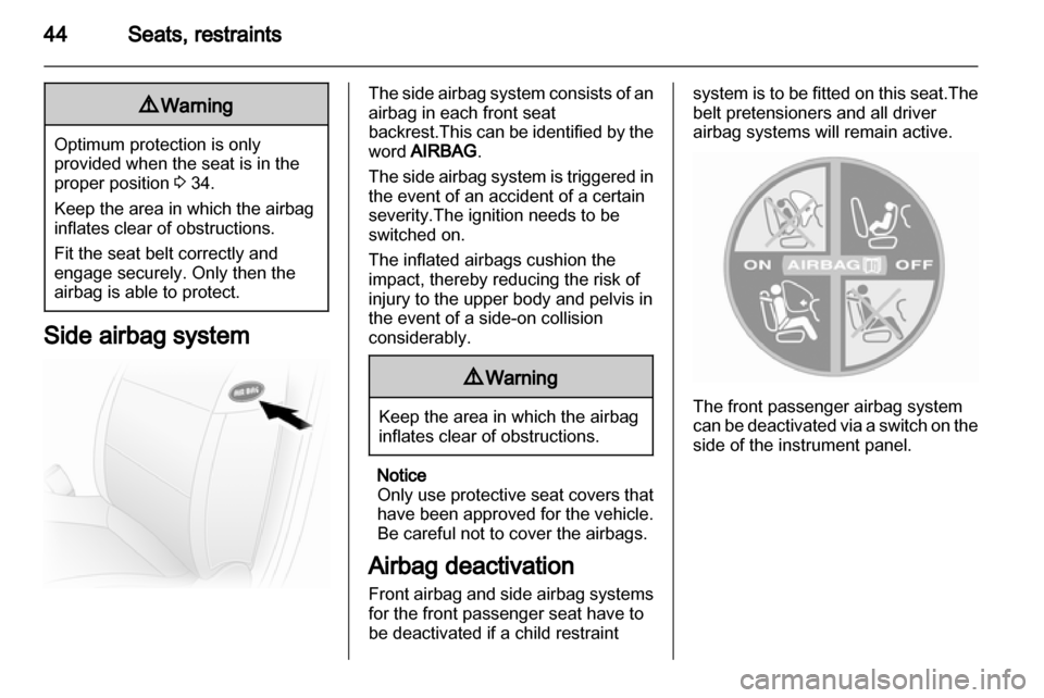 VAUXHALL MOVANO_B 2011  Owners Manual 