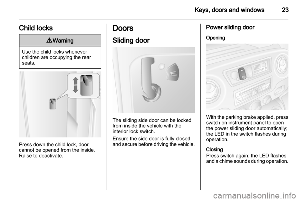 VAUXHALL MOVANO_B 2012.5  Owners Manual 