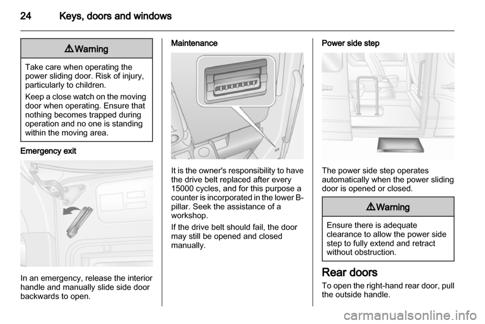 VAUXHALL MOVANO_B 2012.5  Owners Manual 