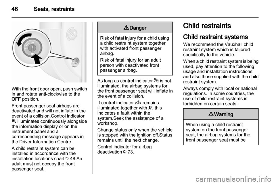 VAUXHALL MOVANO_B 2012.5  Owners Manual 