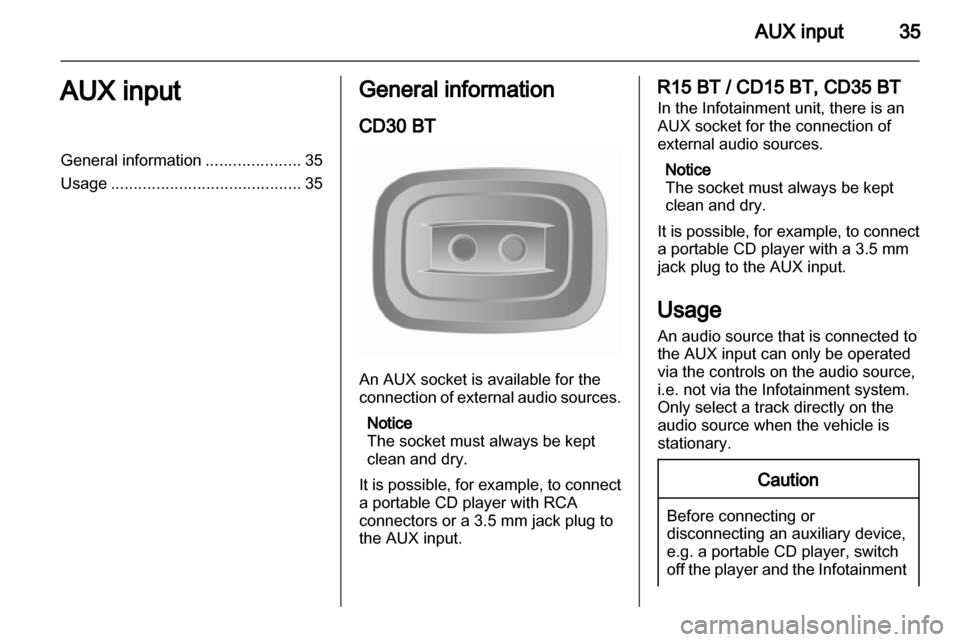 VAUXHALL MOVANO_B 2013  Infotainment system 