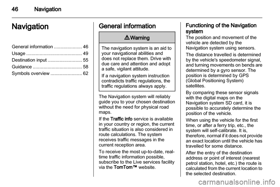 VAUXHALL MOVANO_B 2013  Infotainment system 