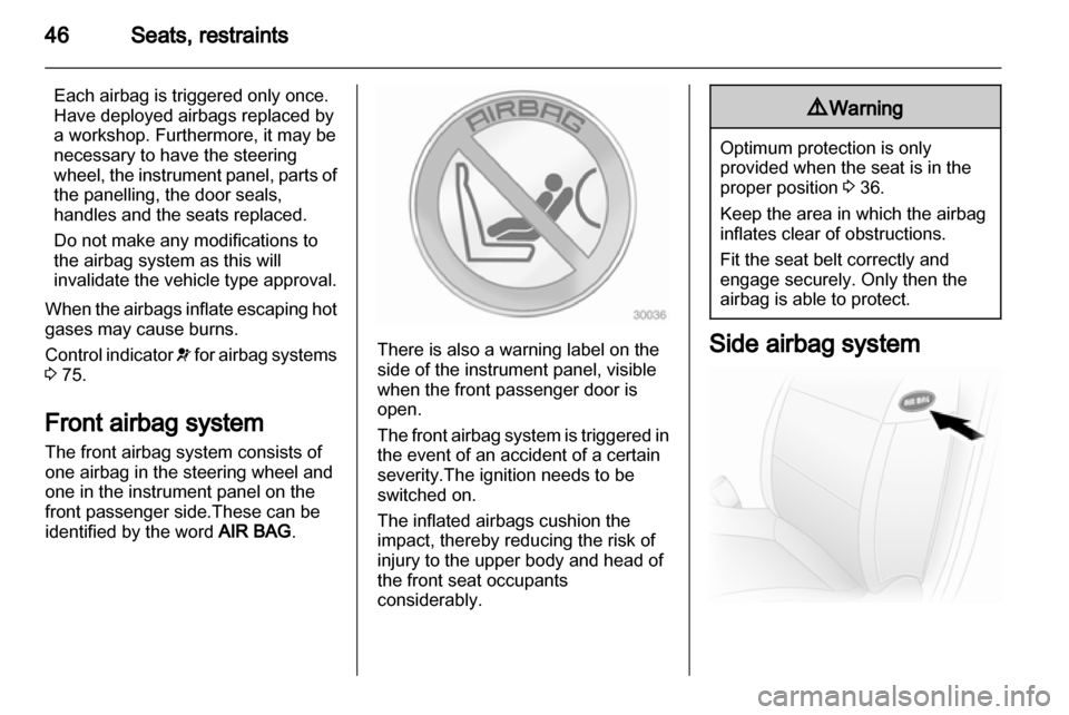 VAUXHALL MOVANO_B 2013.5  Owners Manual 