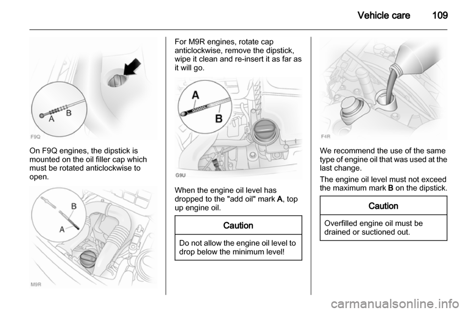 VAUXHALL VIVARO 2010.75  Owners Manual 