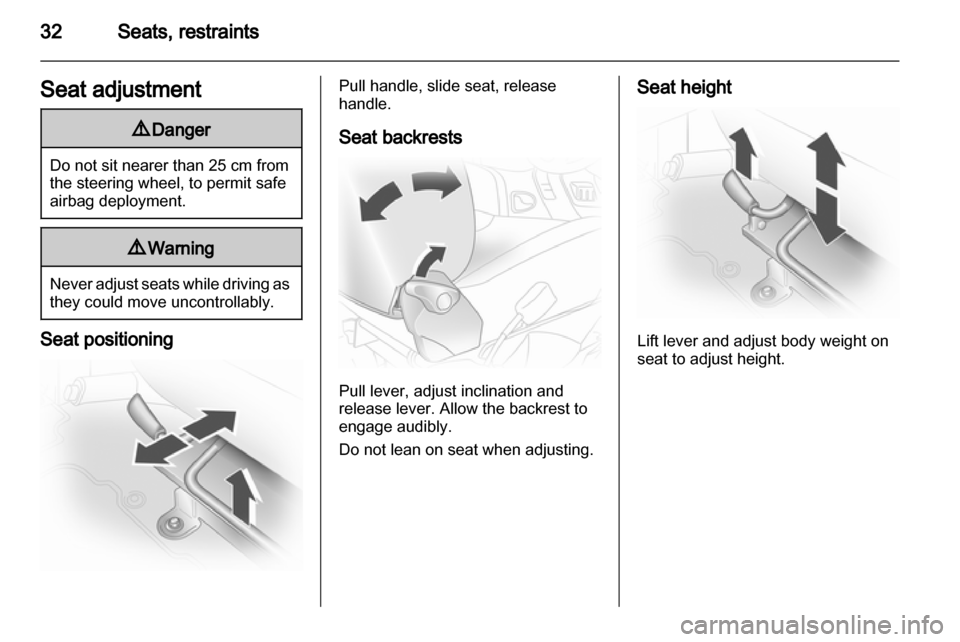 VAUXHALL VIVARO 2010.75  Owners Manual 