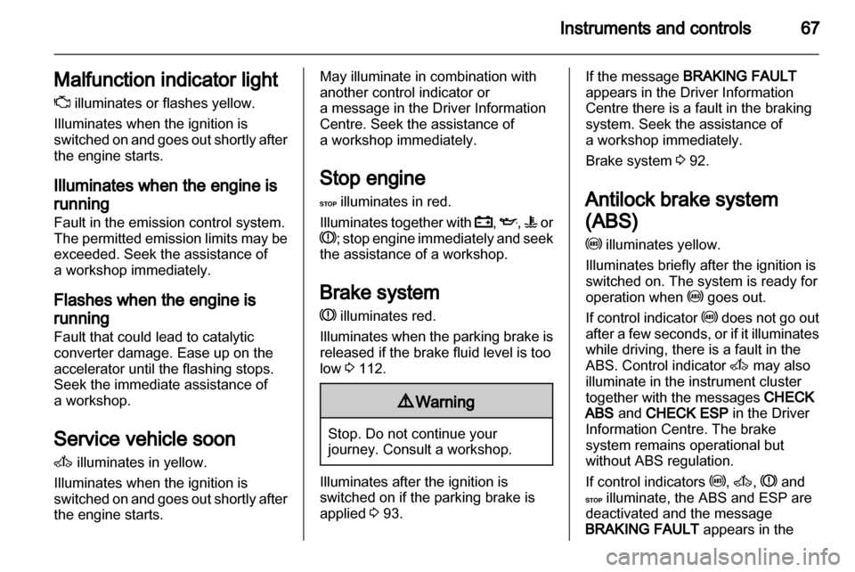 VAUXHALL VIVARO 2010.75  Owners Manual 