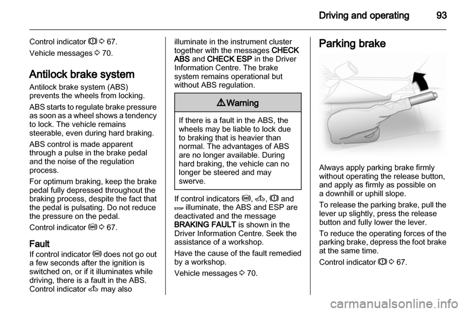 VAUXHALL VIVARO 2010.75  Owners Manual 