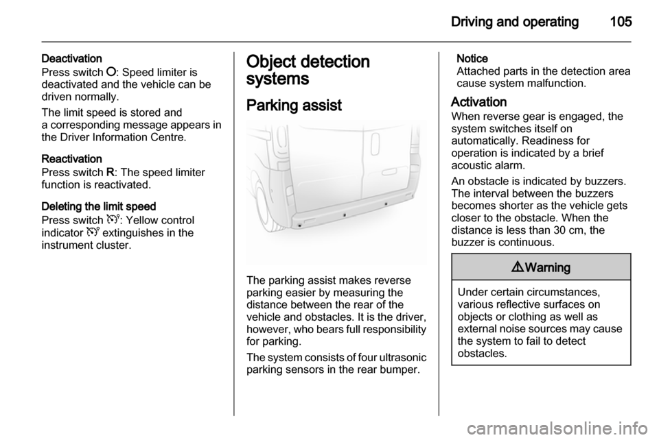 VAUXHALL VIVARO 2012  Owners Manual 