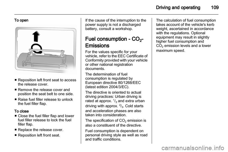 VAUXHALL VIVARO 2012  Owners Manual 