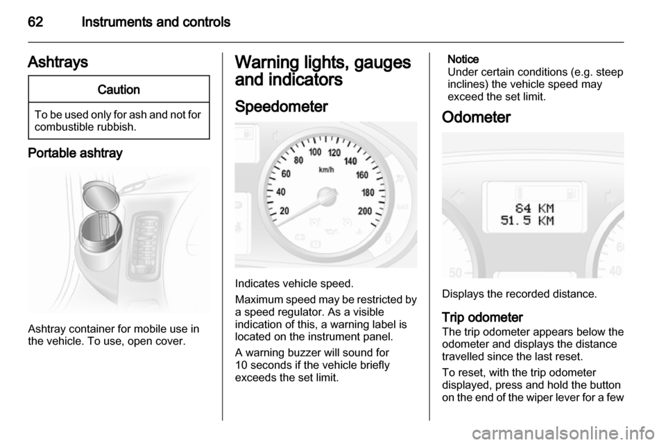 VAUXHALL VIVARO 2012  Owners Manual 