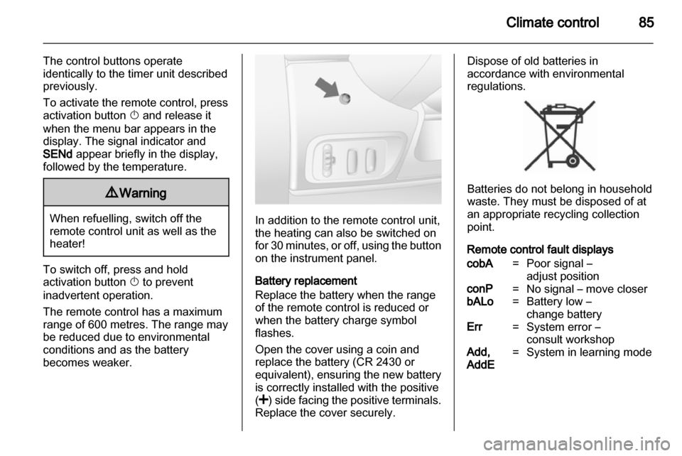 VAUXHALL VIVARO 2012  Owners Manual 