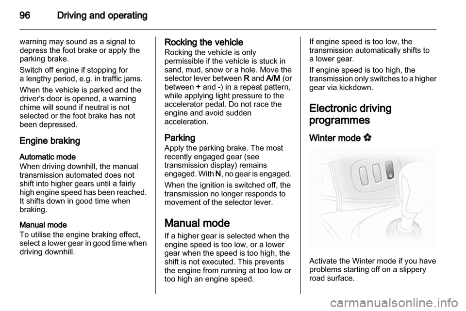 VAUXHALL VIVARO 2012  Owners Manual 
