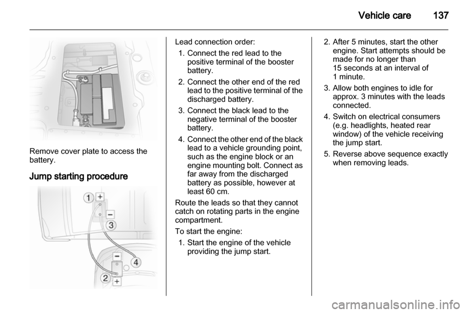 VAUXHALL VIVARO 2013  Owners Manual 