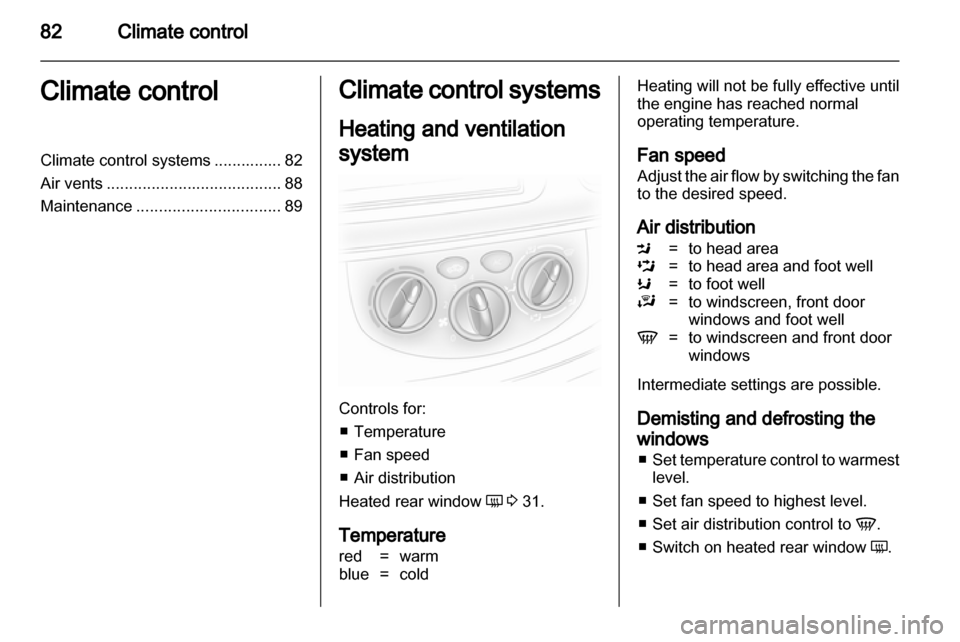 VAUXHALL VIVARO 2013  Owners Manual 