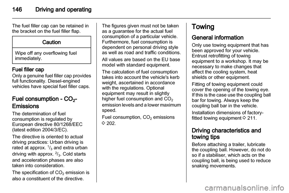 VAUXHALL ZAFIRA 2010  Owners Manual 