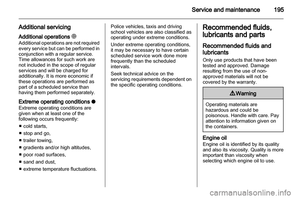 VAUXHALL ZAFIRA 2010  Owners Manual 