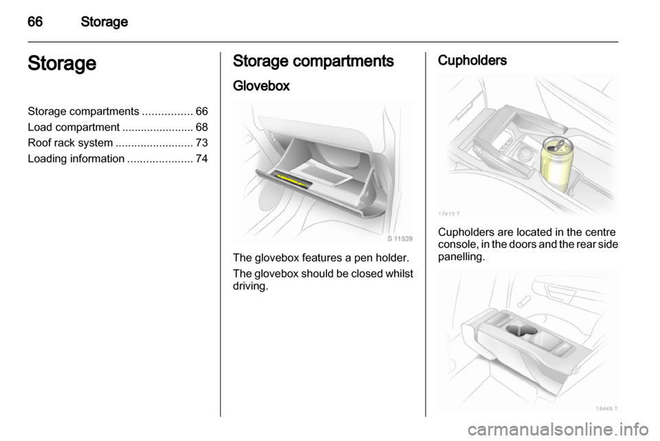 VAUXHALL ZAFIRA 2010  Owners Manual 