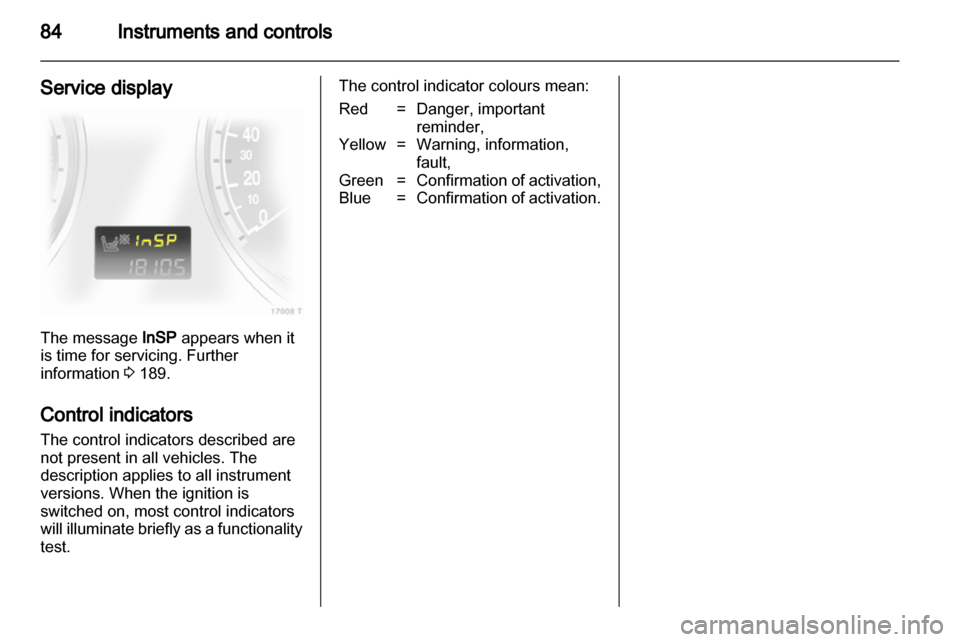 VAUXHALL ZAFIRA 2010  Owners Manual 