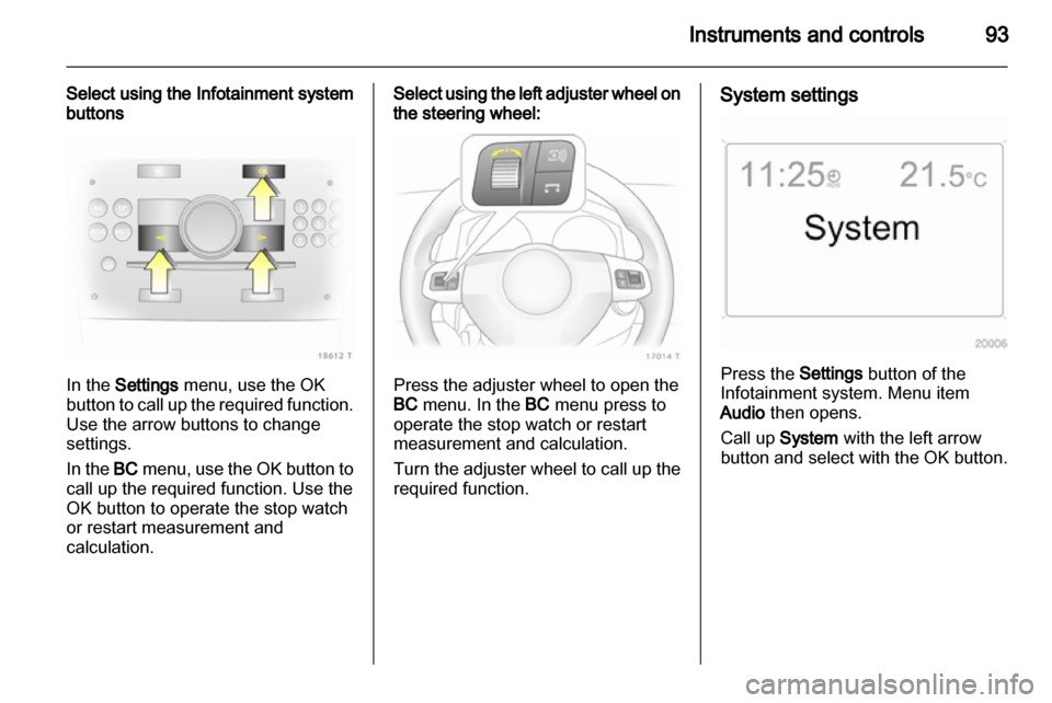 VAUXHALL ZAFIRA 2010  Owners Manual 