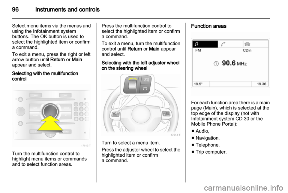 VAUXHALL ZAFIRA 2010  Owners Manual 