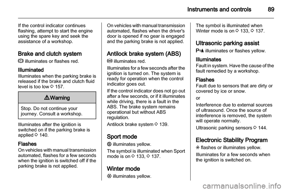 VAUXHALL ZAFIRA 2010.5  Owners Manual 