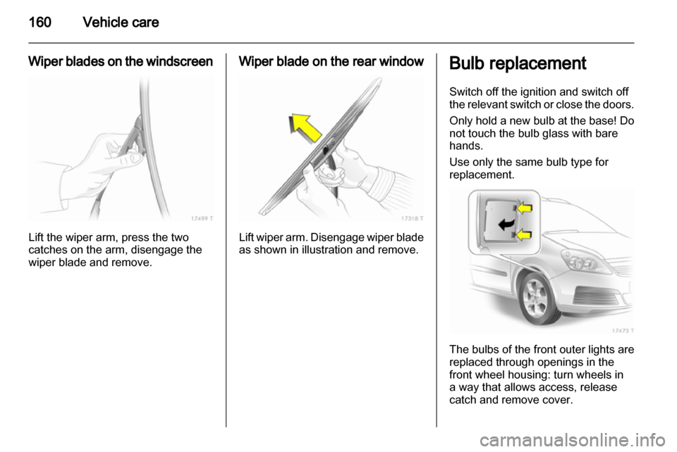 VAUXHALL ZAFIRA 2011  Owners Manual 