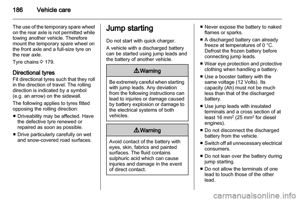 VAUXHALL ZAFIRA 2011  Owners Manual 