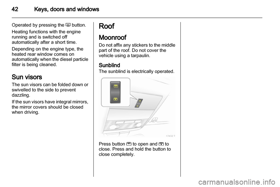 VAUXHALL ZAFIRA 2011  Owners Manual 