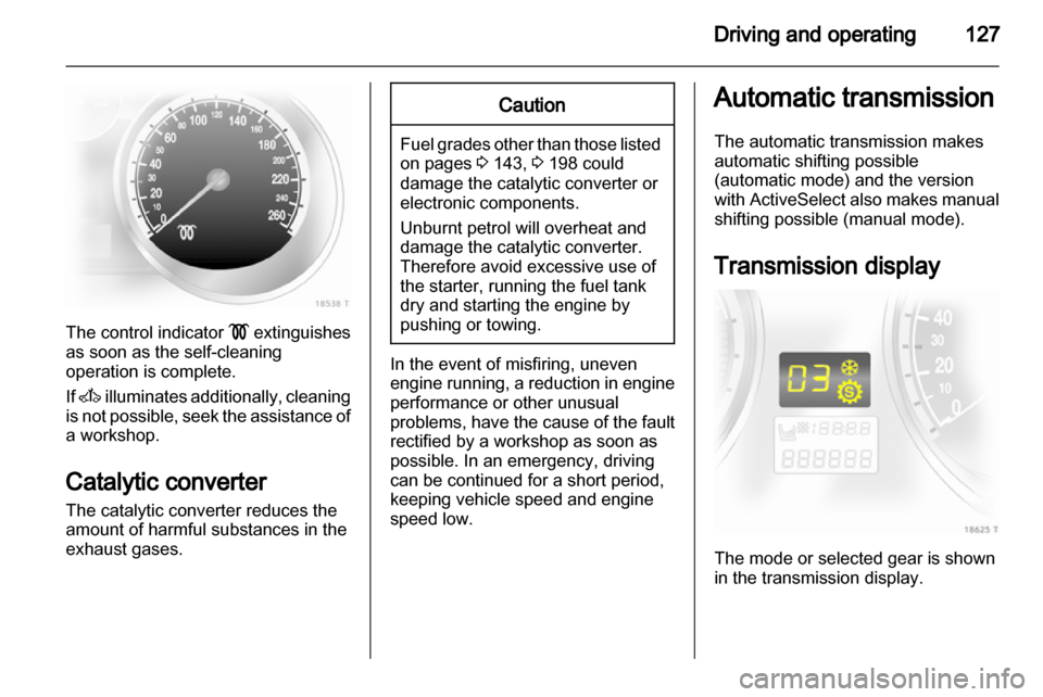 VAUXHALL ZAFIRA 2012  Owners Manual 