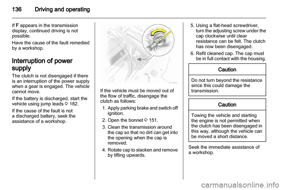 VAUXHALL ZAFIRA 2012  Owners Manual 