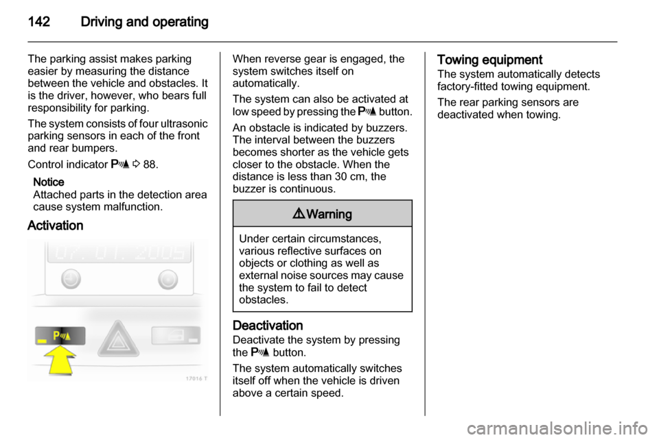 VAUXHALL ZAFIRA 2012  Owners Manual 