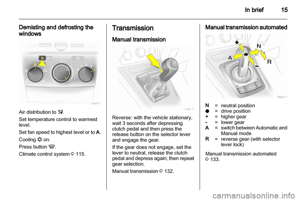 VAUXHALL ZAFIRA 2012  Owners Manual 