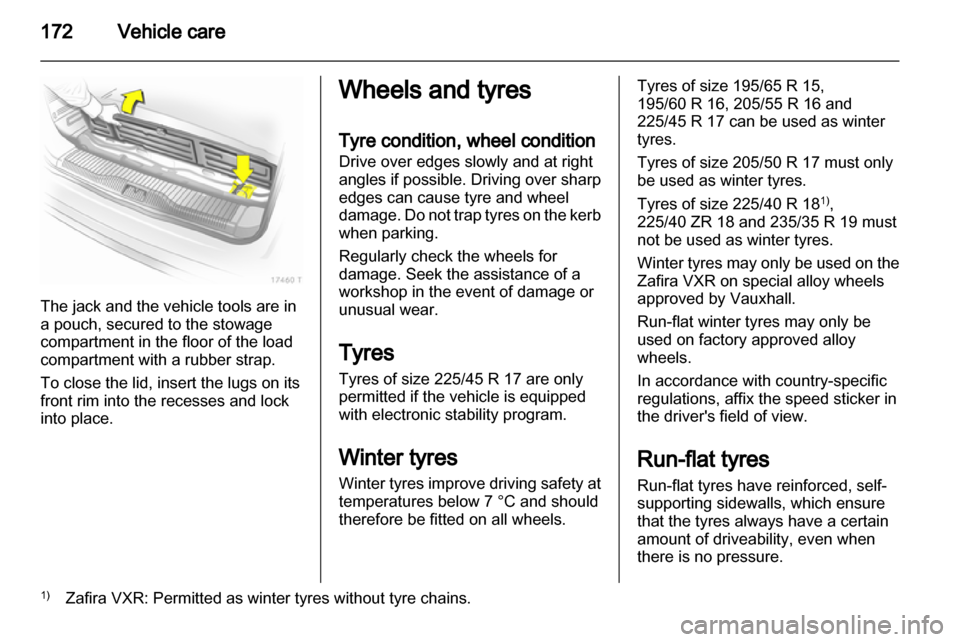 VAUXHALL ZAFIRA 2013  Owners Manual 