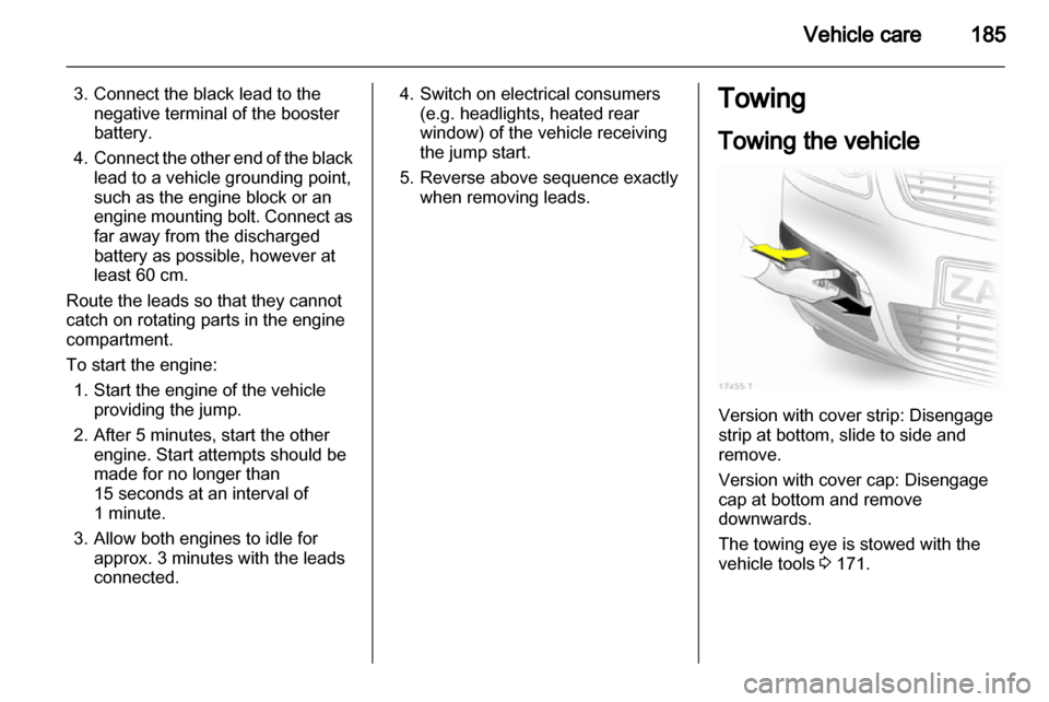 VAUXHALL ZAFIRA 2013  Owners Manual 