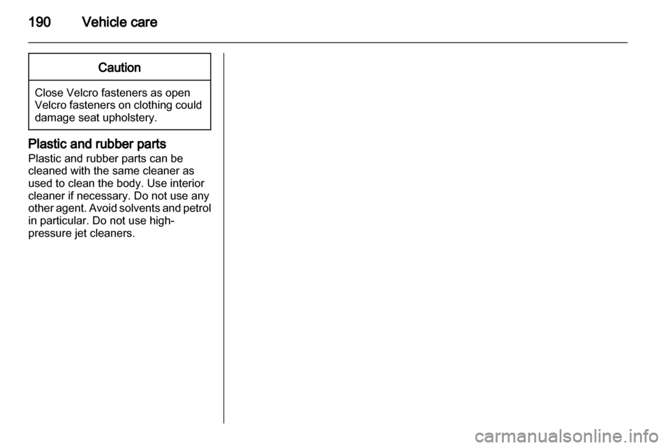 VAUXHALL ZAFIRA 2013  Owners Manual 