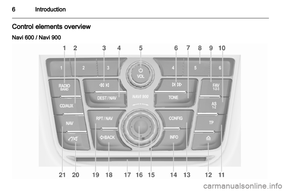 VAUXHALL ZAFIRA C 2013  Infotainment system 