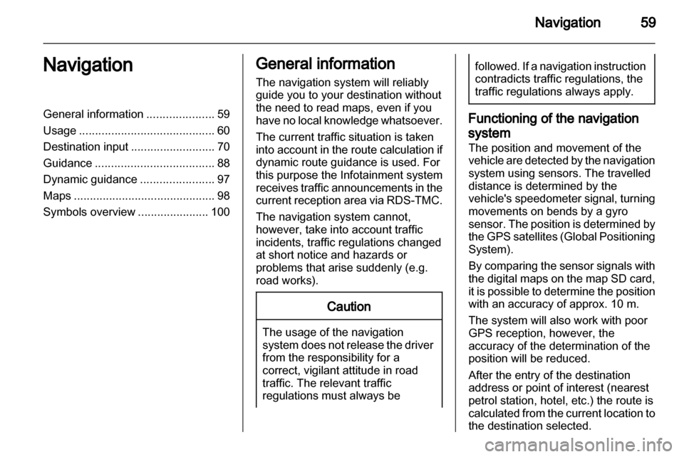 VAUXHALL ZAFIRA C 2013.5  Infotainment system 