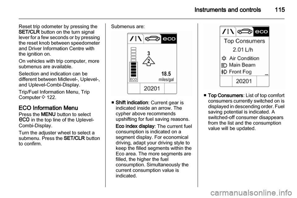 VAUXHALL ZAFIRA TOURER 2013  Owners Manual 