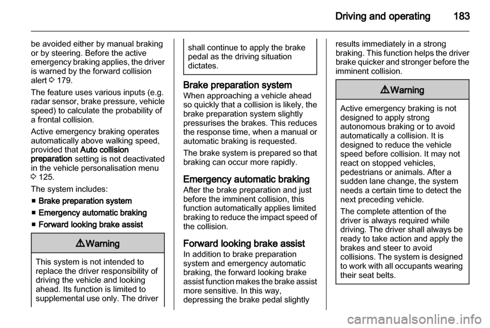 VAUXHALL ZAFIRA TOURER 2013  Owners Manual 