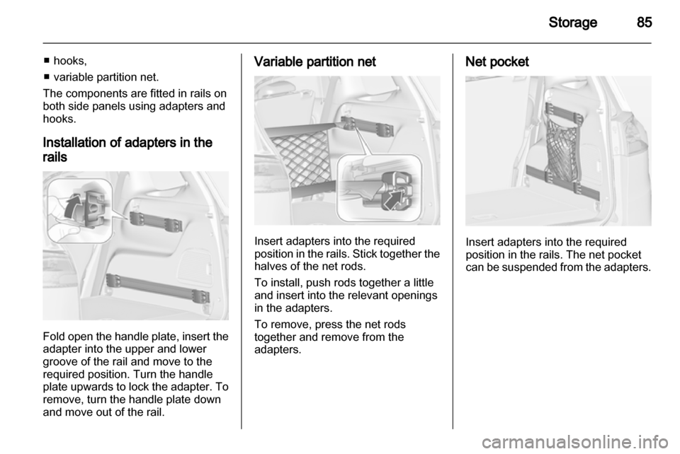 VAUXHALL ZAFIRA TOURER 2013  Owners Manual 